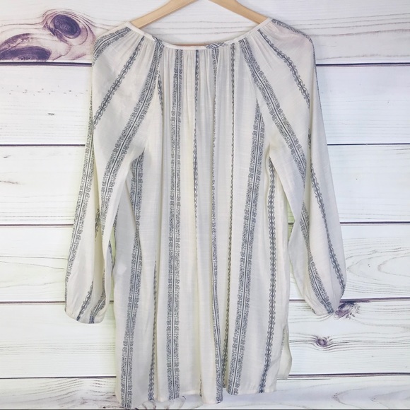 Lucky Brand Bohemian Tunic Blouse - Picture 2 of 4